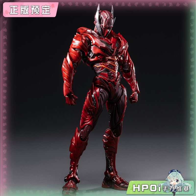 INART 黑暗之夜 金属 红死魔 MAG 可动手办