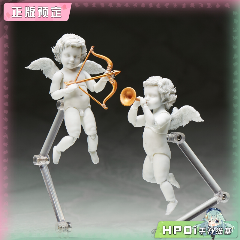 FREEing figma 桌上美术馆 天使像 可动 手办