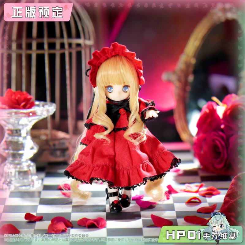 Azone Picconeemo角色 蔷薇少女 真红 娃娃 可动手办