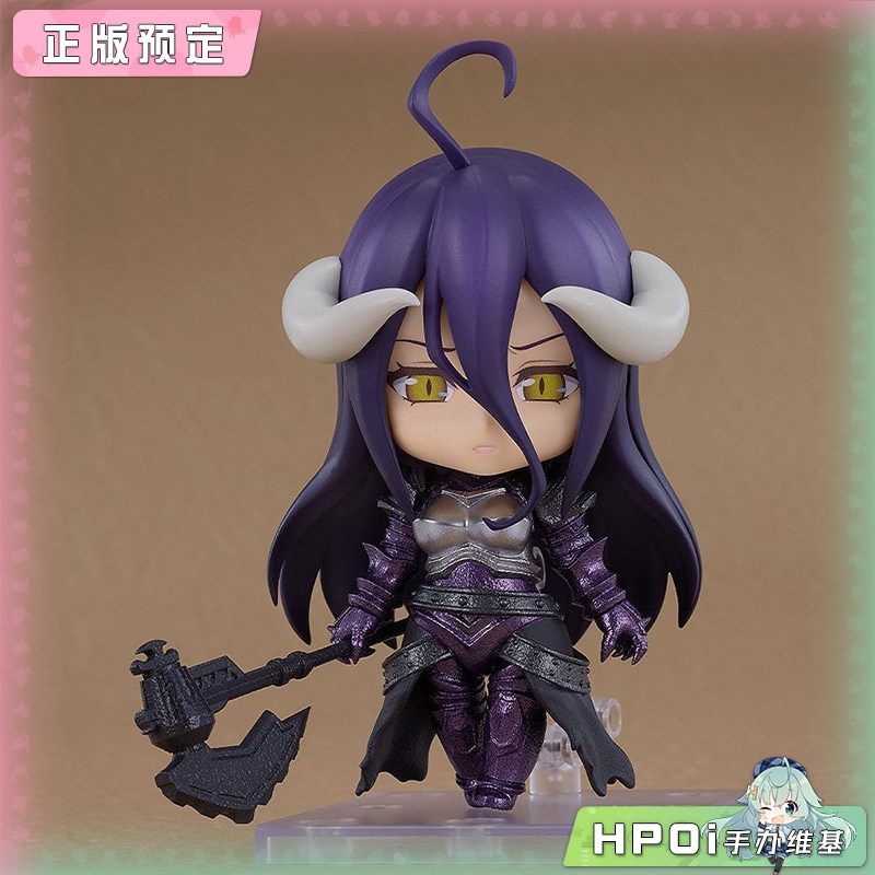 GSC OVERLORD 雅儿贝德 铠甲版 基础 粘土人 手办