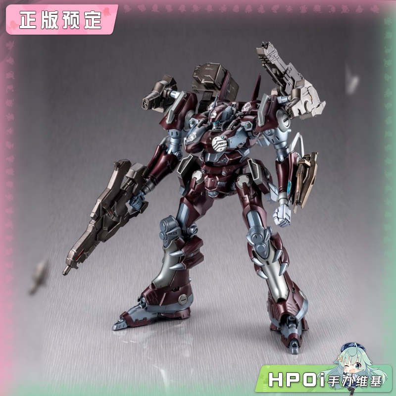 寿屋 装甲核心 MIRAGE C01 GAEA 红色金属 拼装 手办