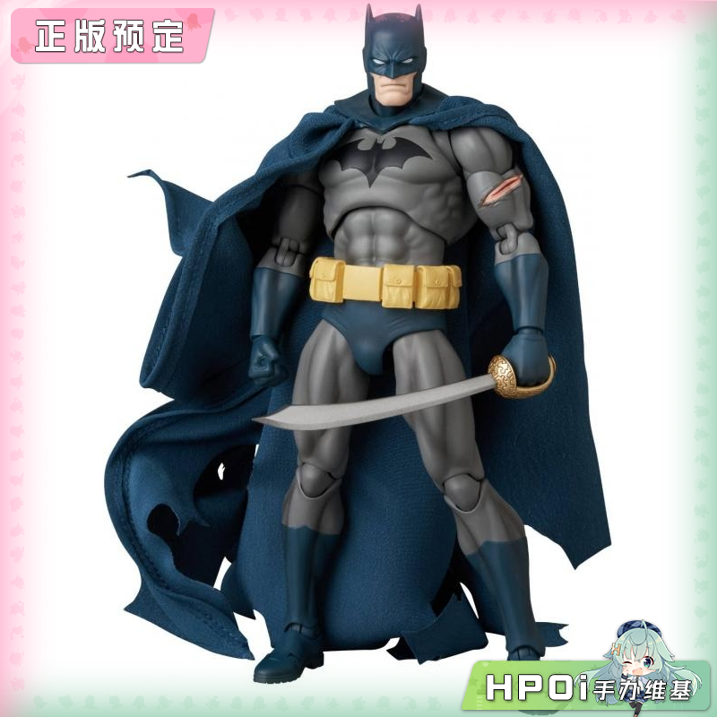 Medicom MAFEX 缄默 蝙蝠侠 战损 可动手办