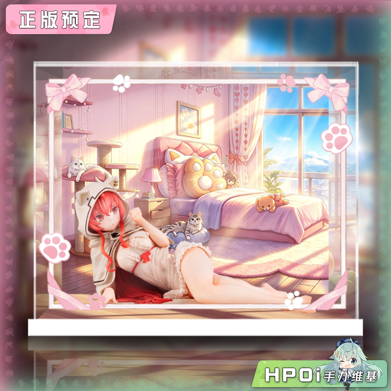 展示盒 MegaHouse 无职转生 艾莉丝 陪睡喵 掌中手办