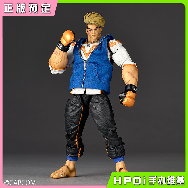 海洋堂 转轮科技 惊奇山口 街霸6 卢克 可动 手办