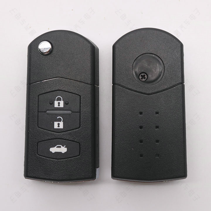 X008 Sub-machine Is Suitable for Mazda Foldableing 3-button Remote Control Copy Car Remote Control Roll Remote Control