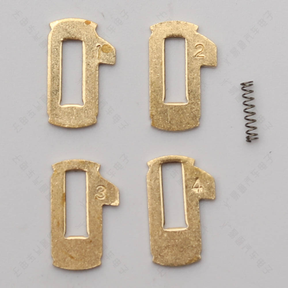 Suitable for Nissan Lock Piece NSN14 Car Lock Nissan Flat Milling Repair Lock Cylinder Lock Spring 200 Pieces/box Free Spring