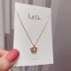 Hàn Quốc trang sức mèo Lea Hàn Quốc mua Dongdaemun bạc 925 mạ vàng vương miện kim cương hoang dã mới khí chất vòng cổ - Vòng đeo tay Clasp