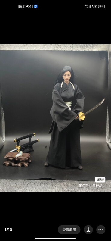 1/6 Scale Female Soldier in Kimono.