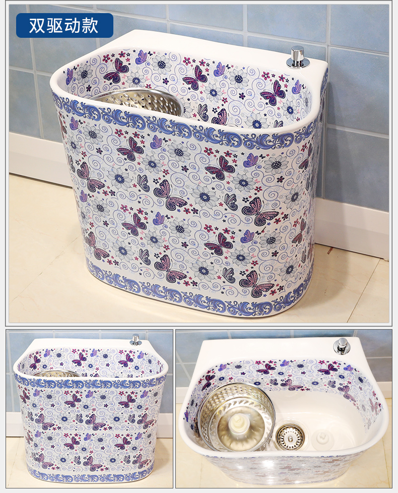 M letters birds ceramic wash mop pool mop pool large balcony palmer pool mop pool mop basin bathroom home