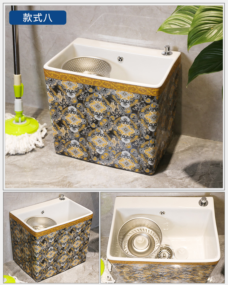 M letters birds balcony drive units charged with ceramic mop pool to wash the floor mop basin palmer slot toilet small floor type household