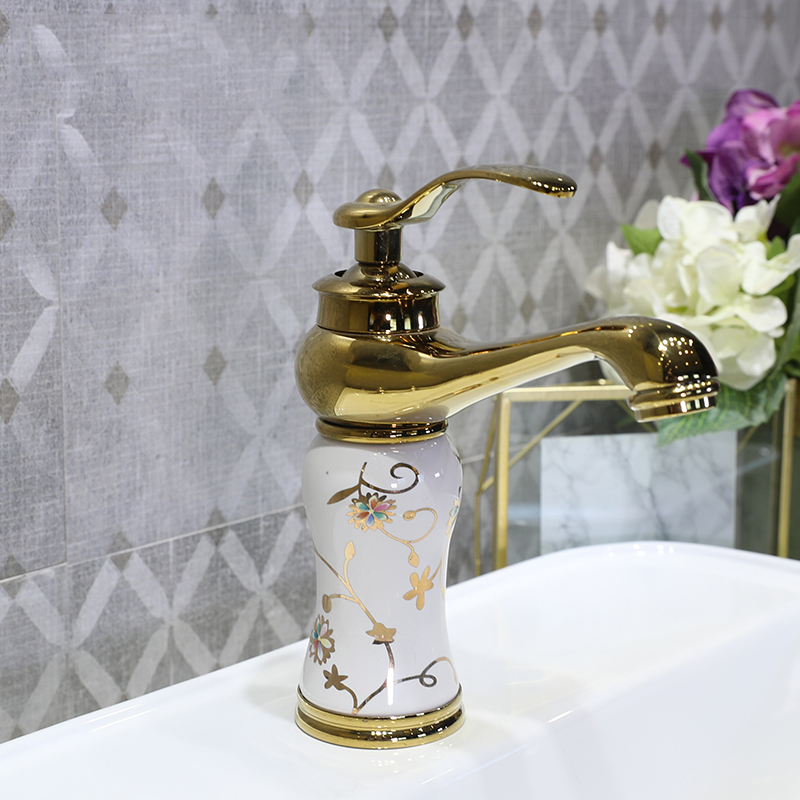M letters birds ceramic art basin stage basin to square the Europe type lavatory toilet lavabo, marble table