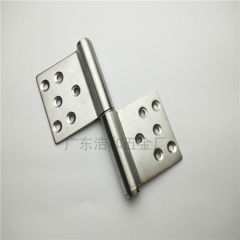 6-inch detachable hinge villa fire door 6-inch stainless steel flag hinge anti-theft door flag-shaped 6-inch 4mm flag-shaped hinge
