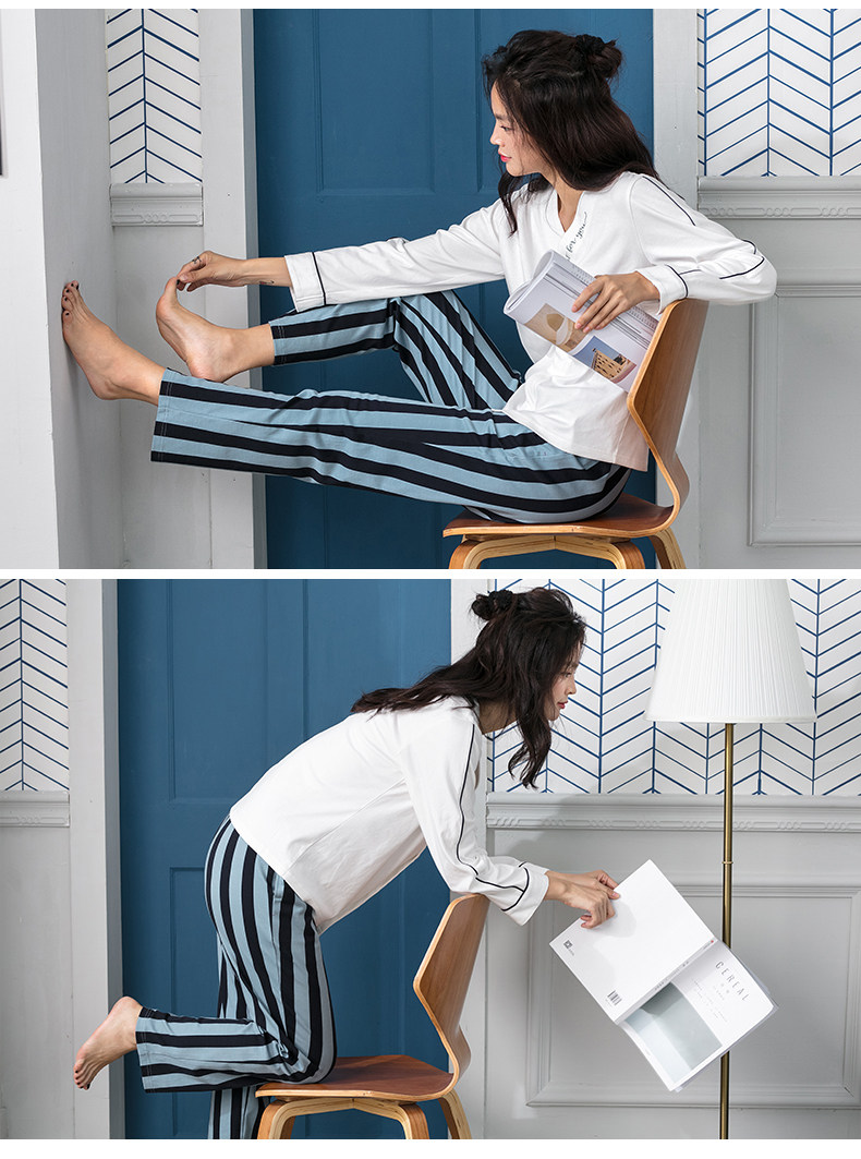 Pyjama mixte en Coton à manches longues - Ref 3005569 Image 24