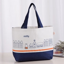 Canvas Bag Set Made Cotton Fabric Bags Hand Bags Bookmade Cotton Linen Shopping Bags Eco-friendly Bag Canvas Custom Imprint Logos