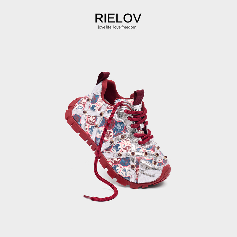 【Rielov】Height-Increasing 7cm Fashionable and Versatile Women's Casual Shoes 26187 【Rielov】Height-Increasing 7cm Fashionable and Versatile Women's Casual Shoes 26187