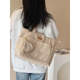 Вместительная и большая нейлоновая водонепроницаемая сумка на одно плечо на одно плечо