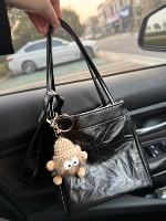 Черный+кулон с волосами