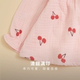 Хлопковый приятный телу детский лонгслив, детская демисезонная кукла для девочек, детская одежда