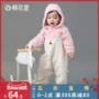 Cotton Hall Children Lambssuits Đàn ông và phụ nữ Baby Baby Autumn Leo Dress One Piece Thu và Winter quần áo thể thao trẻ em