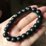 Hetian Yu Professional Properiancing Live Trobscive Ink Ink Black Sheep Fat Sub -Sub -Sup -Bracelet Diameter составляет около 10,2