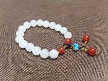 Chong Yu Hetian Jade Ms. diy boutique Hetian Jade explosive bracelet
