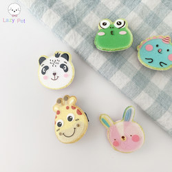 Lazy Pet Korea ການຊື້ pet cute frog giraffe unicorn clip hair duckbill acrylic