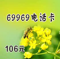 (13 years old shop) 106 yuan 044669969 Djibouti satellite phone card 69969 escort card