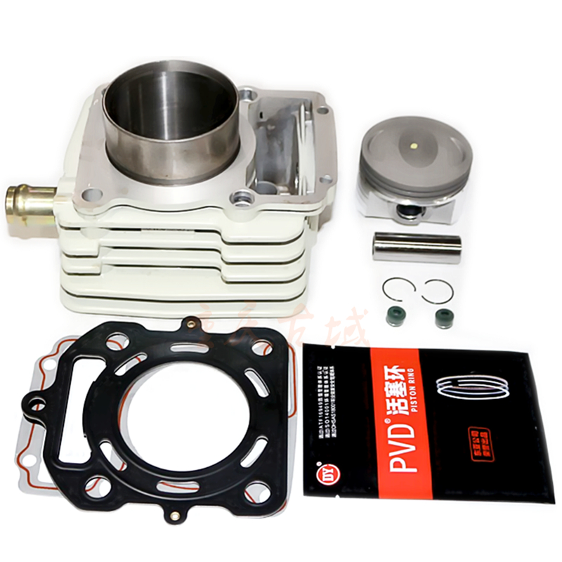 Tricycle Zongshen Hanwei 300 250 water-cooled jacket cylinder Hanwei 200 cylinder block assembly piston four sets - Taobao