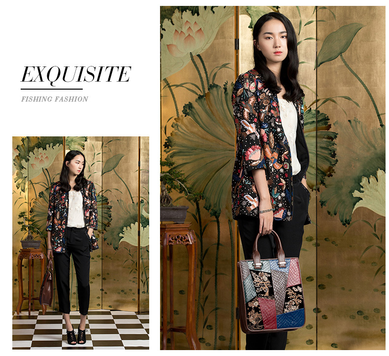 Thương hiệu đồ cá nữ 2019 xuân hè hè khóa kéo thẳng đứng áo cổ tròn áo gió mỏng - Trench Coat áo gió nữ đẹp