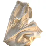 Tide, вельветовые осенние штаны, трендовые повседневные брюки, свободный прямой крой, в корейском стиле