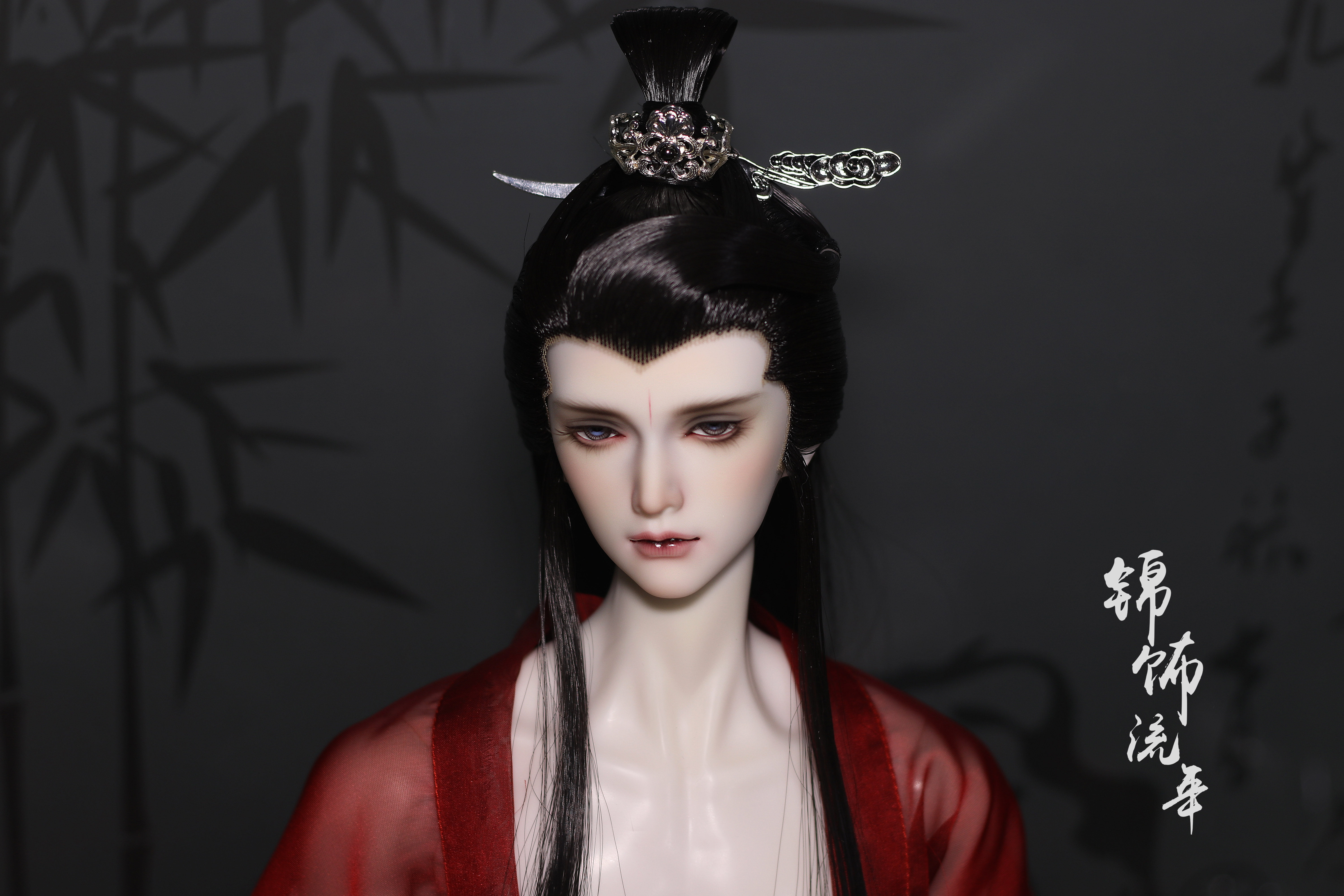 Spot (golden decoration current year) fall clouds bjdva with headwear for the ancient wind hair Hairpin Uncle 3 Sub-head Accessories