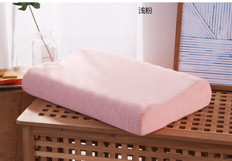 Latex Thái Lan gối bông tre tùy chỉnh đơn 60x40 50x30 sinh viên nhớ lanh gối vỏ làm bằng - Gối trường hợp gối cao su non cho bé