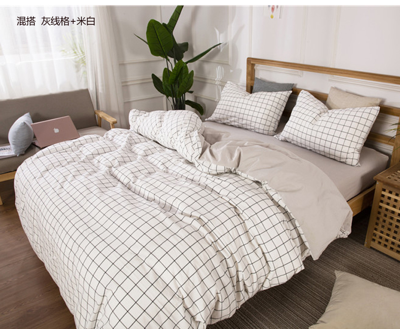 Kiểu Nhật bông chăn bông bông rửa một mảnh hỗn hợp tùy chỉnh và kết hợp custom-made chăn 200x230 đơn hoặc đôi sinh viên - Quilt Covers chăn ga gối everon 2020