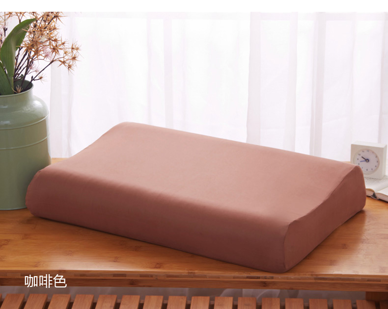 60 bông satin chà nhám gối cao su Thái tùy chỉnh 60x40 gối nhớ cao su 50x30 thực hiện gối kymdan