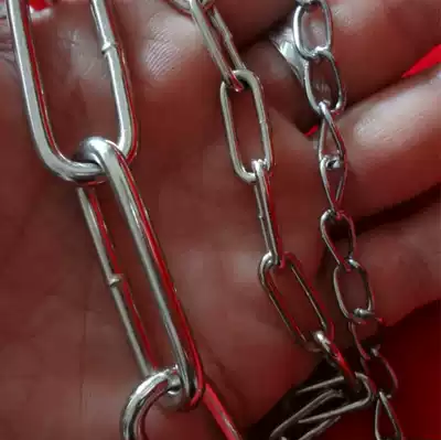 Nickel-plated iron strip 1 5MM2MM3 5MM iron chain chain chain product chain welding hanging light chain jewelry chain