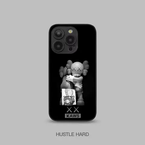KAWS New Phone Cases Covers Trendy Fashionable Plus/Pro/Max – iPhone 16, iPhone 15, iPhone 14, iPhone 13, iPhone 12,