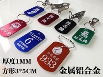 Hanger digital number signs queuing lettering clips last name Nameplate Hanging clothes Brand New number plates with clips Classification