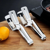 Kitchen cooking 304 stainless steel fried shovel fried kitchen frying fish clamp grilled meat clamp and steak clamp