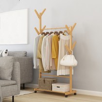 Household floor-to-ceiling hanger mini practical fresh and simple childrens room bedroom small and convenient coat rack small high-grade