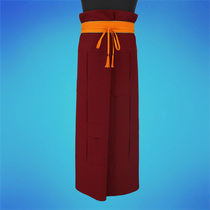 Boran Tibetan monks robe Futian skirt wool outer skirt flat skirt monks skirt