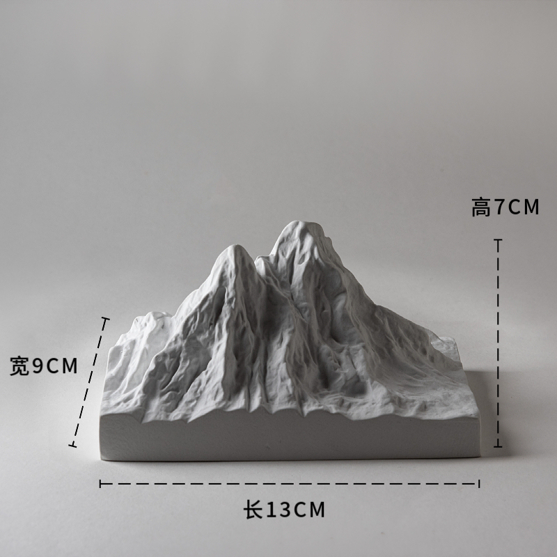 Large Alpine Mountain Aromatherapy Ornament Desktop Gift Diffuser Stone Snow Mountain Three-Dimensional Simple Study Bedroom