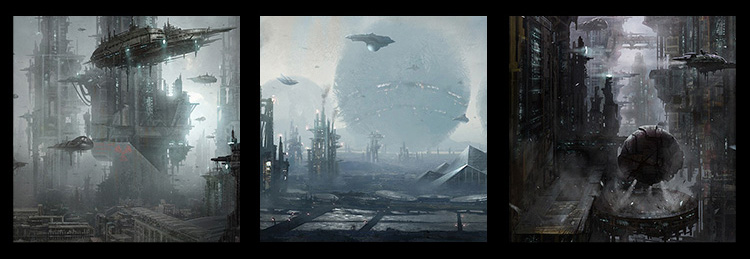 《未来世界》原画场景视频教程_绘画教程