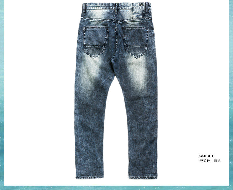 Jeans pour jeunesse droite en vrac 100% coton pour été - Ref 1461805 Image 22