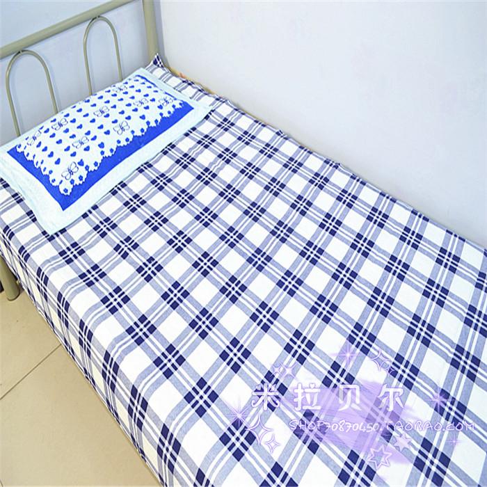 Sinh viên duy nhất màu xanh tinh khiết đơn vị quân đội quân đào tạo sky blue quilt cover cotton màu rắn nhà máy trực tiếp có thể được tùy chỉnh in ấn