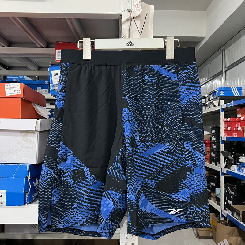 Reebok Men's Training Quick-Drying Breathable Running Fitness Beach Shorts Fk6297