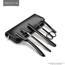 Seven-element mens eyebrow repair set beginner eyebrow knife 5-piece Eyebrow Pencil Waterproof and sweat-proof thrush artifact can be customized