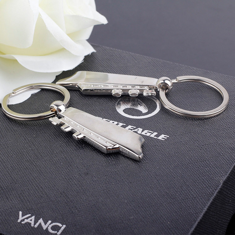 Manufacturer Thermal Pin New Glossy Finish Sailing Without Fade Metal Zinc Alloy Key Buckle Can Be Added Print Logo Spot Supply