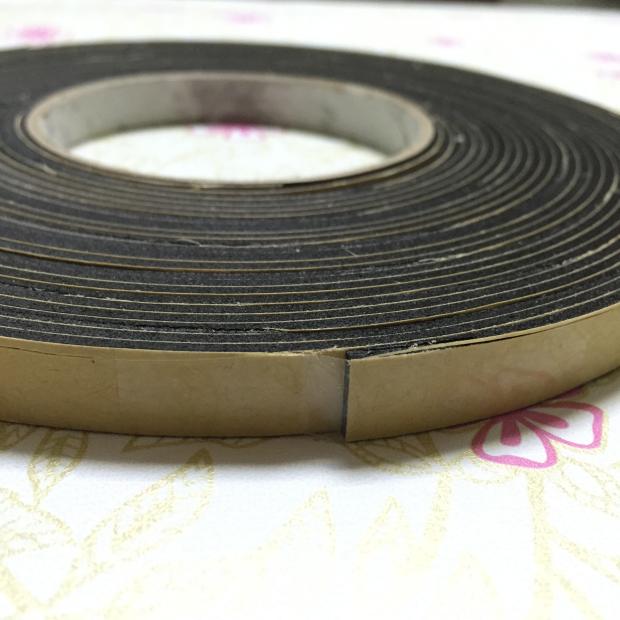 Chất lượng cao trong nước dày 2 mm Đen dày đơn độc thân -sealing chống lại chống bọt chống bọt chống bọt biển Eva Sponge chống bọt băng keo xốp 2 mặt