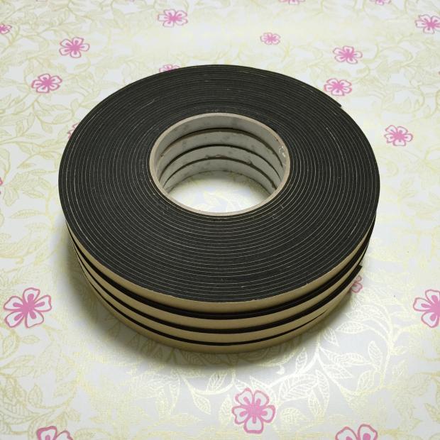 Chất lượng cao trong nước dày 2 mm Đen dày đơn độc thân -sealing chống lại chống bọt chống bọt chống bọt biển Eva Sponge chống bọt băng keo xốp 2 mặt