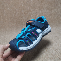 Export Korea summer foreign trade boy sandals lightweight soft sole dry hollow air hollow pupil bauyu beach shoes